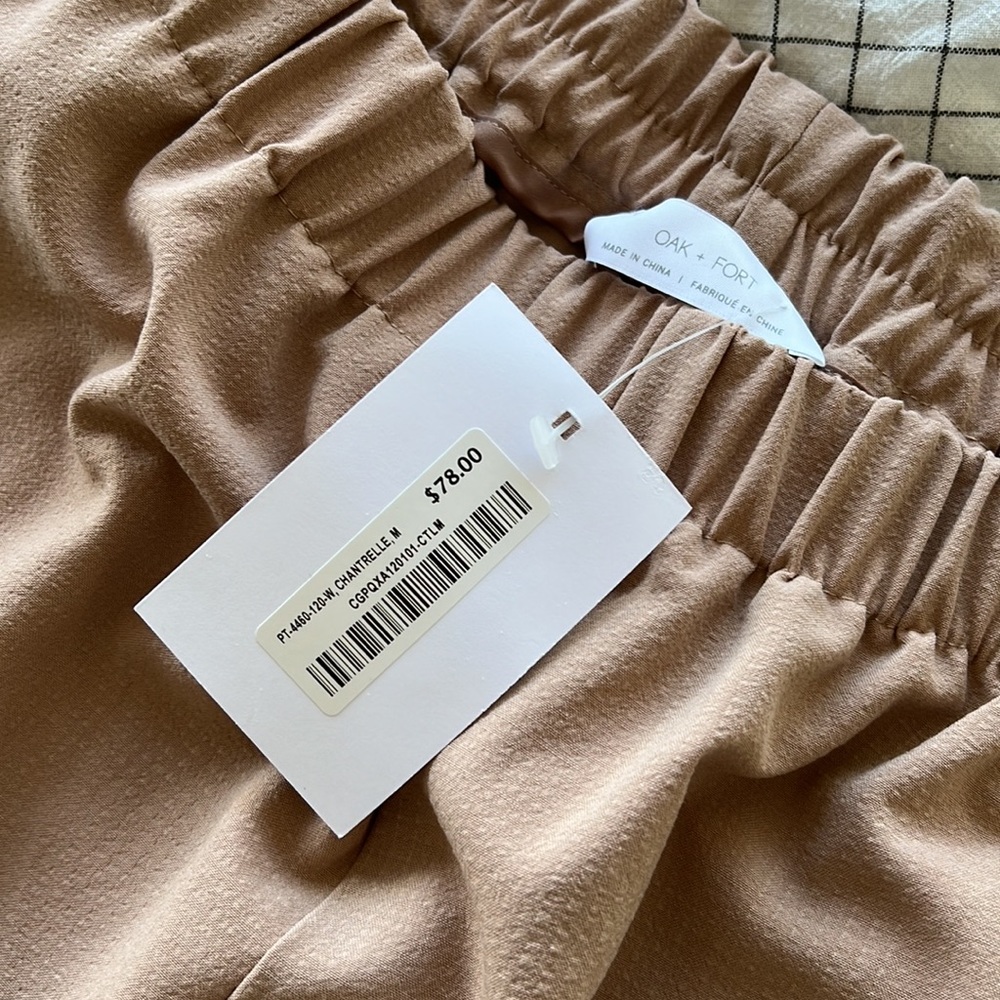 OAK & FORT PANTS NWT